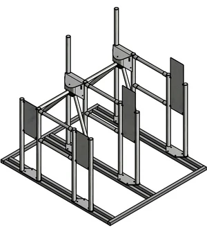Турникет ПОДСНЕЖНИК (нерж.) OMA-26.569.B2