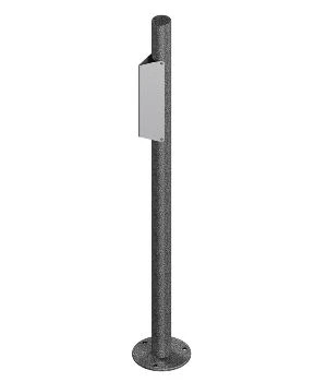 Стойка с кронштейном замка ЛЕВАЯ OMA-02.761.L1